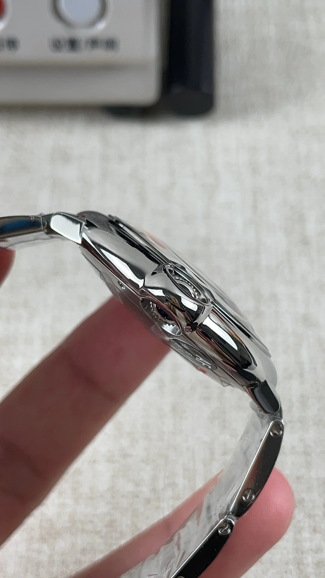 Cartier Ballon Bleu 42mm — photographed off the sweep