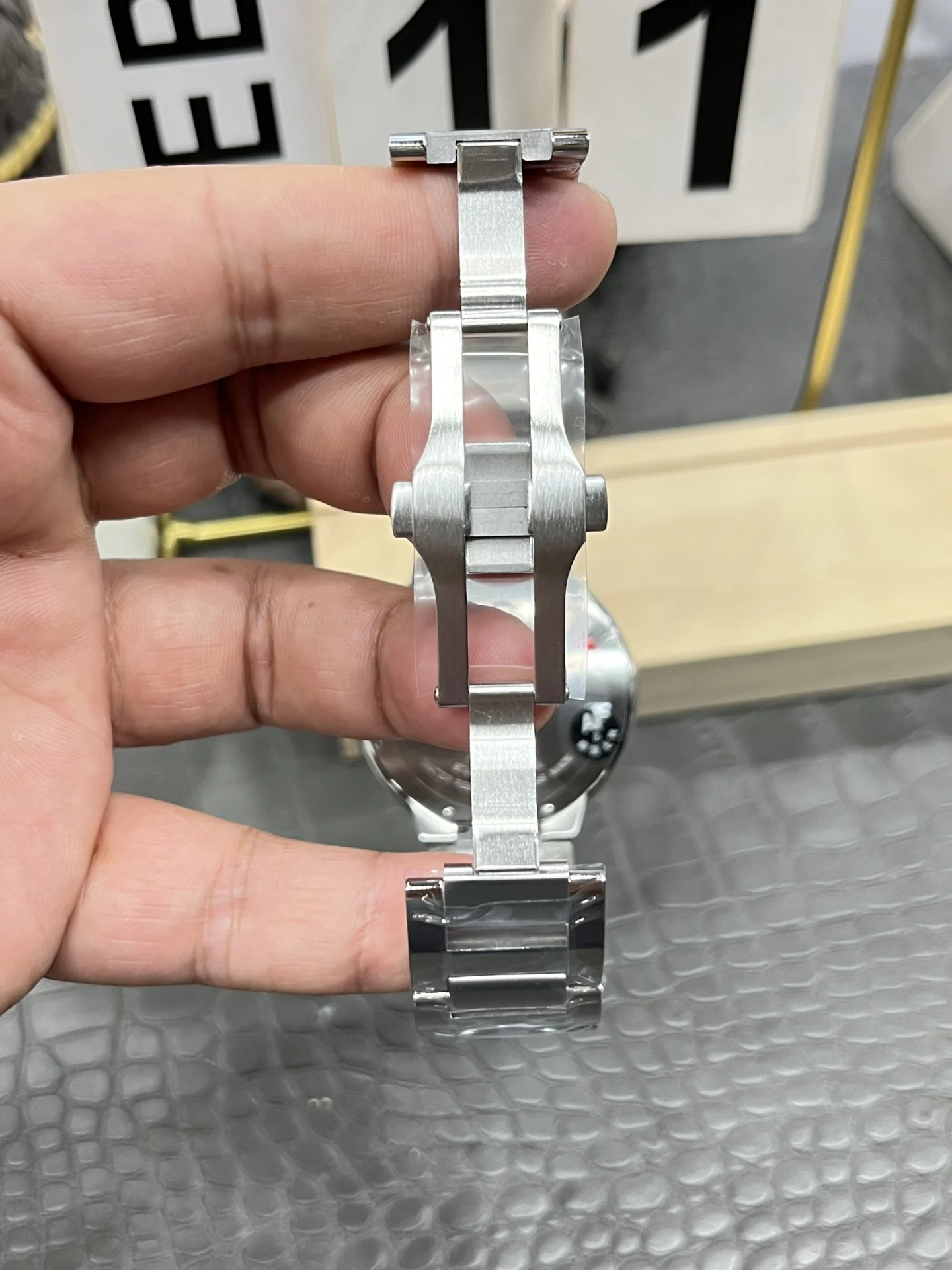 Cartier Ballon Bleu 42mm — photographed off the sweep