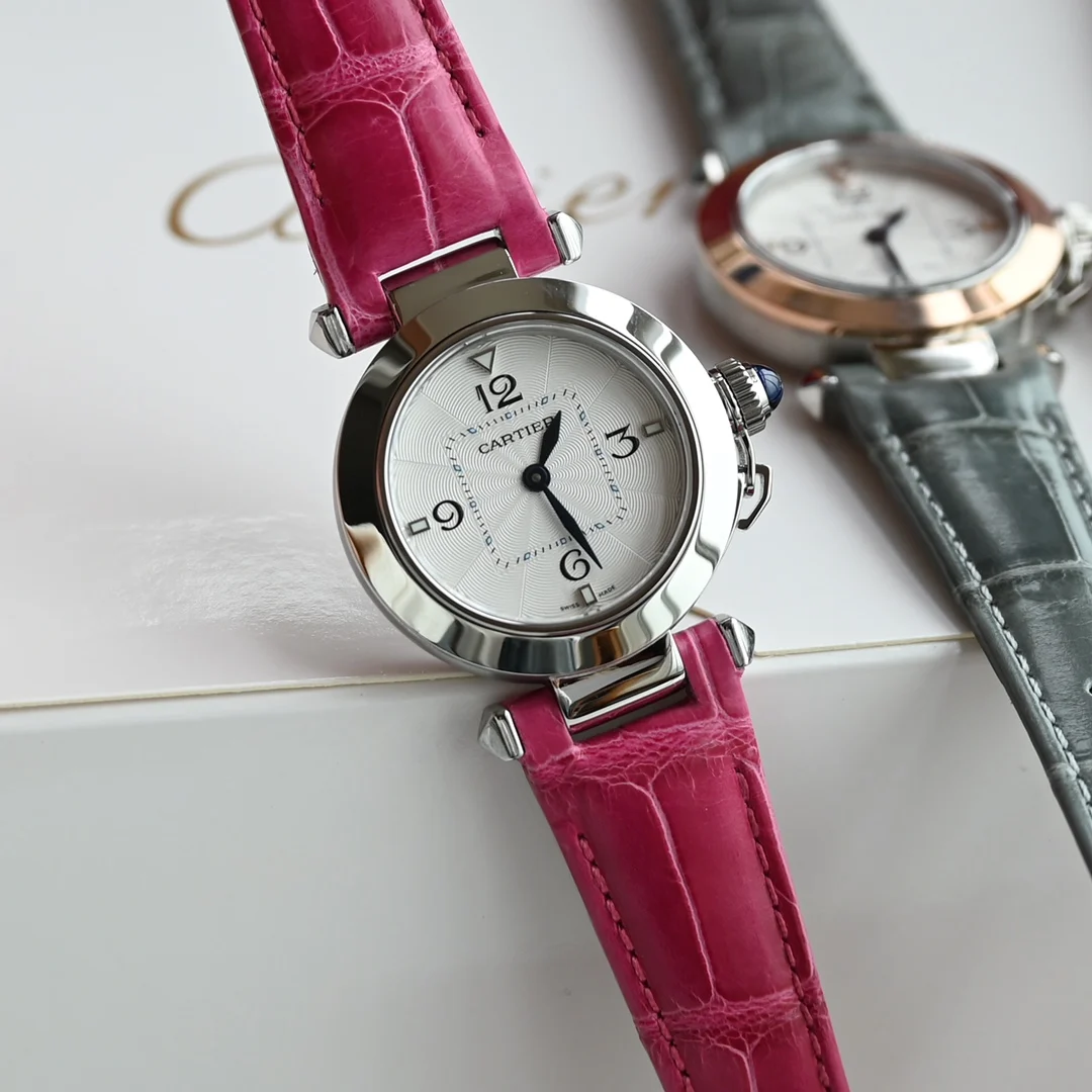 Cartier Ballon Bleu — photographed off the sweep