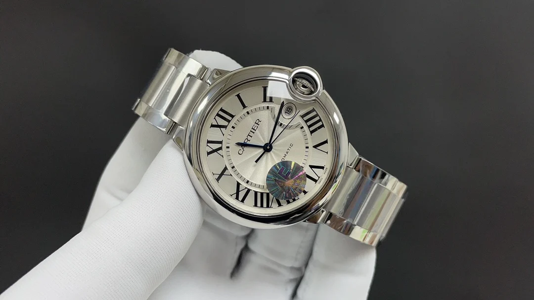 Cartier Ballon Bleu — photographed off the sweep