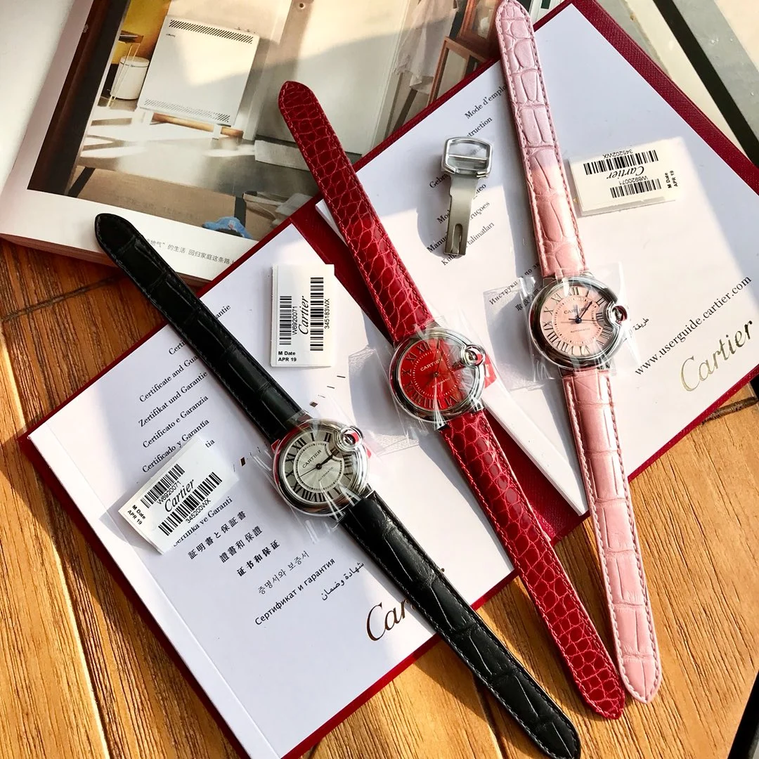 Cartier Ballon Bleu Blue Dial 33mm