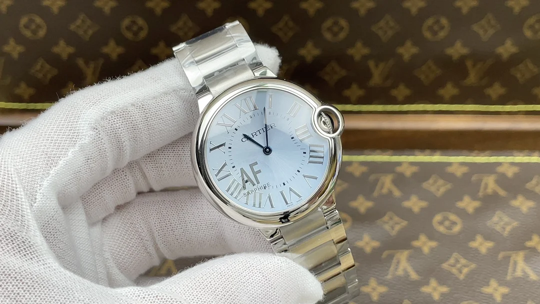 Cartier Ballon Bleu Ice Blue Blue Dial 36mm