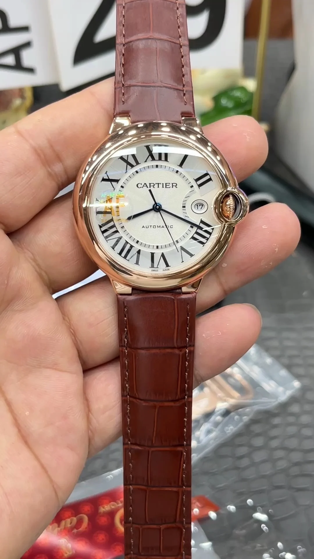 Cartier Ballon Bleu Rose Gold 42mm