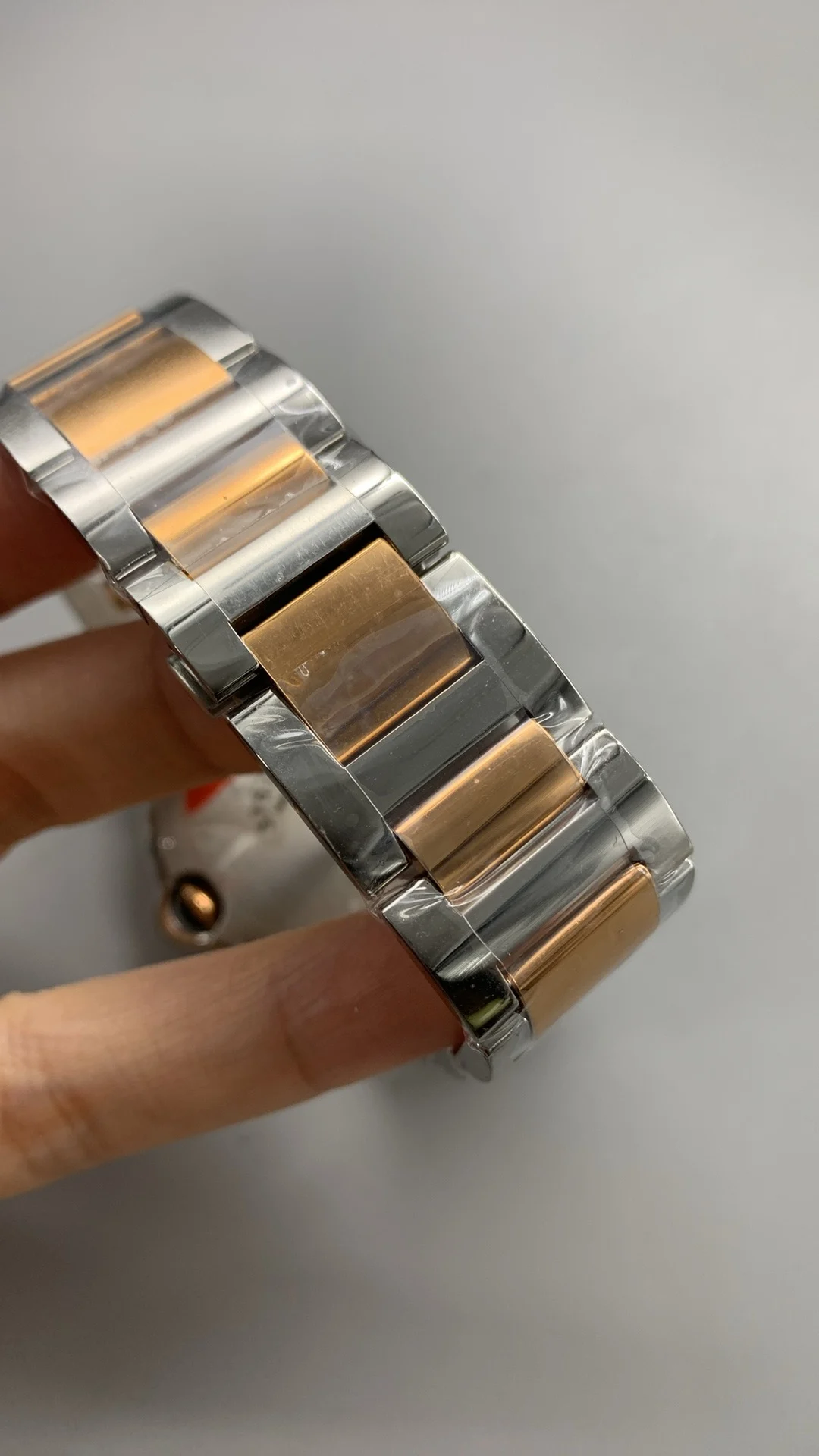 Cartier Ballon Bleu Rose Gold 42mm — photographed off the sweep