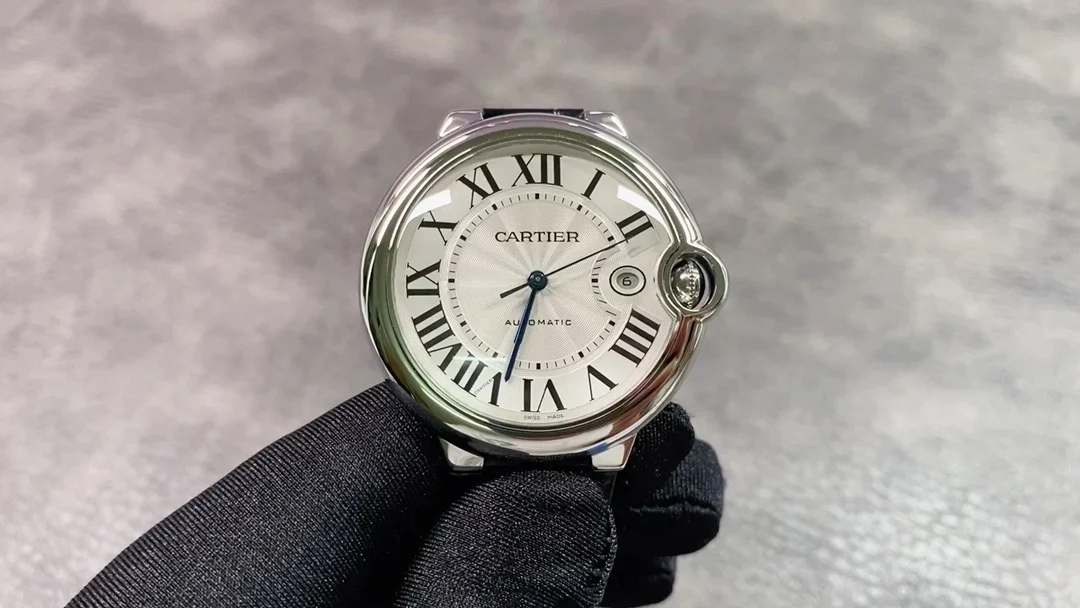 Cartier Ballon Bleu Steel Silver Dial