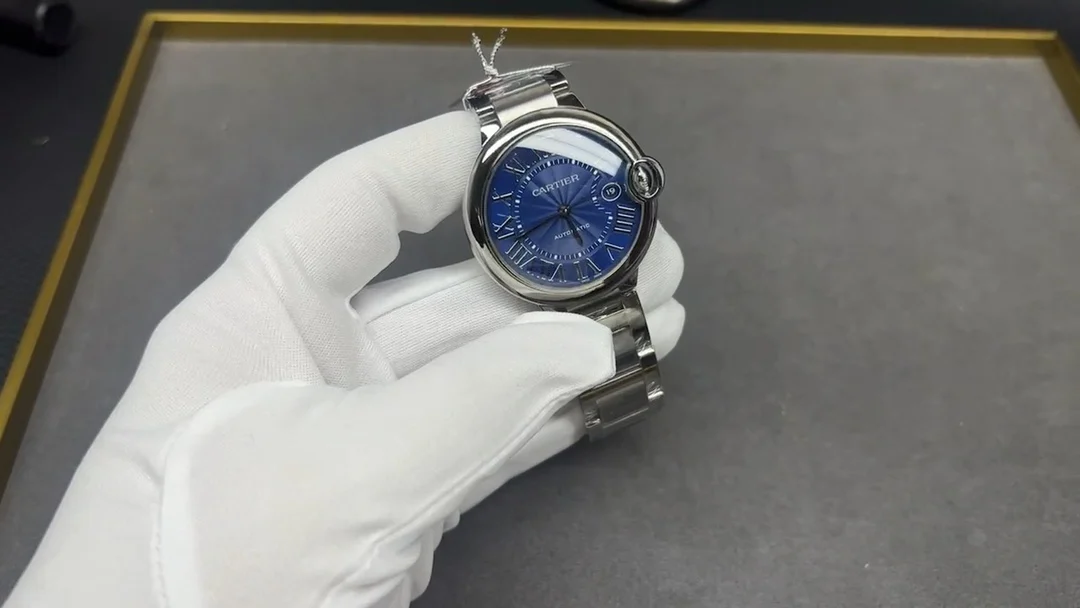 Cartier Ballon Bleu Steel White Dial 42.1mm
