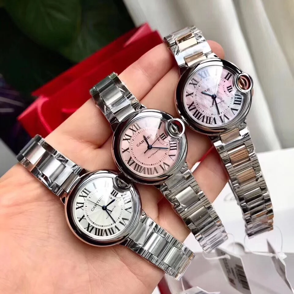 Cartier Ballon Bleu Two-Tone White Dial 33mm
