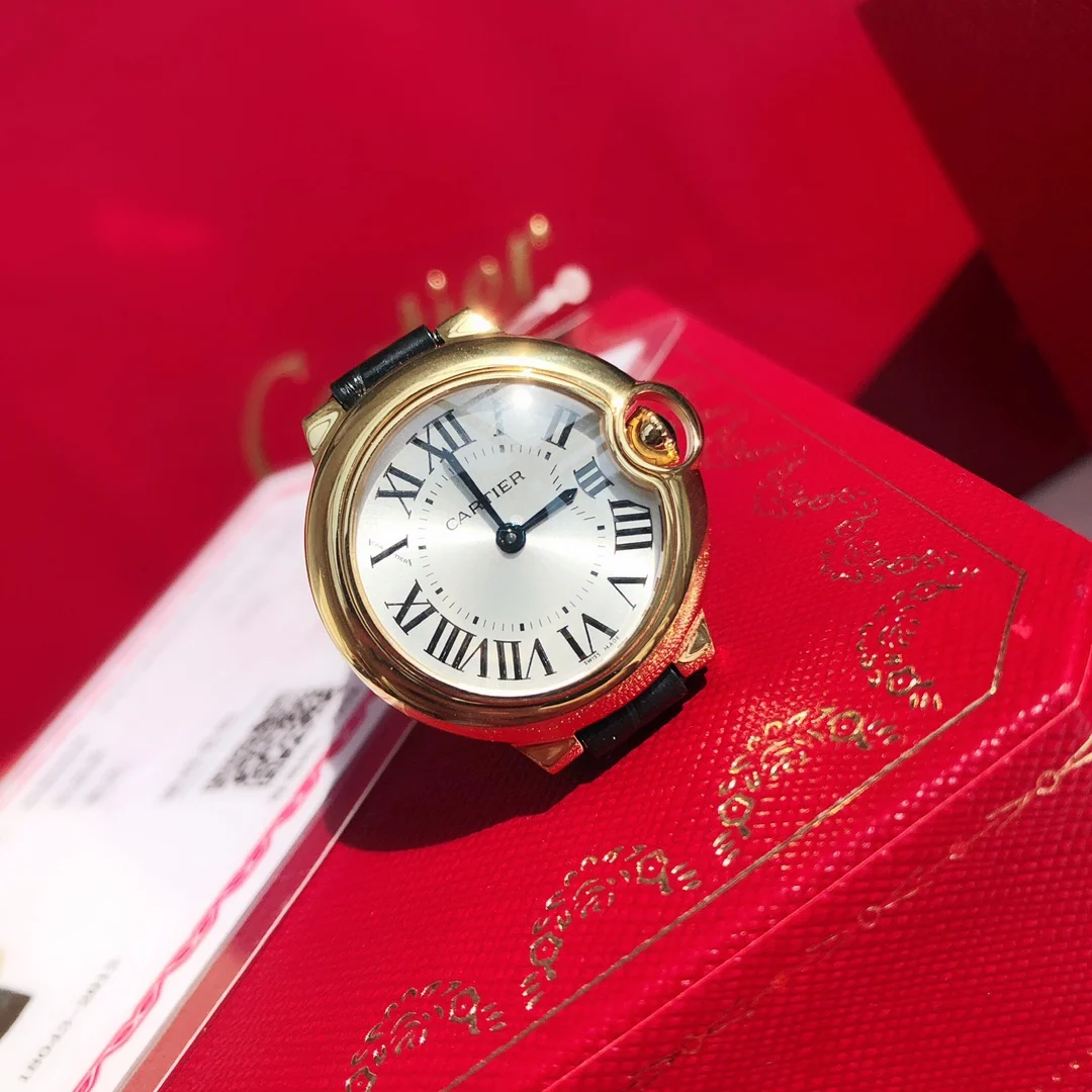 Cartier Ballon Bleu WGBB0007 — photographed off the sweep
