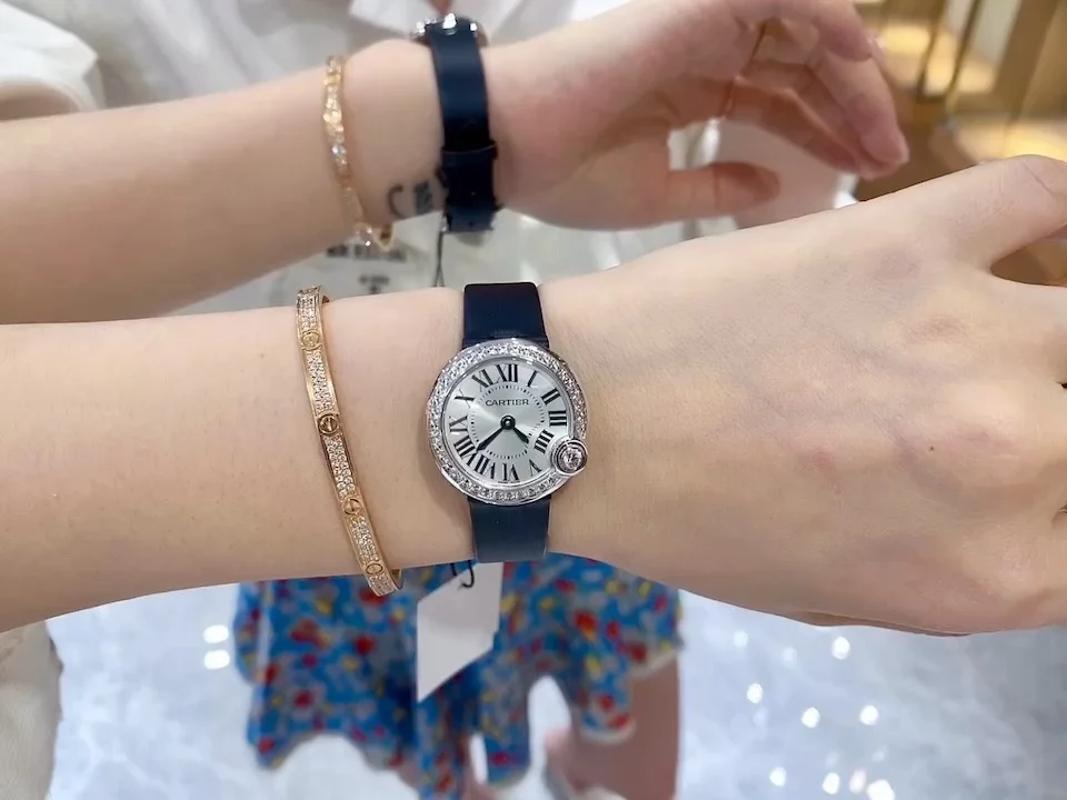 Cartier Ballon Bleu White Dial