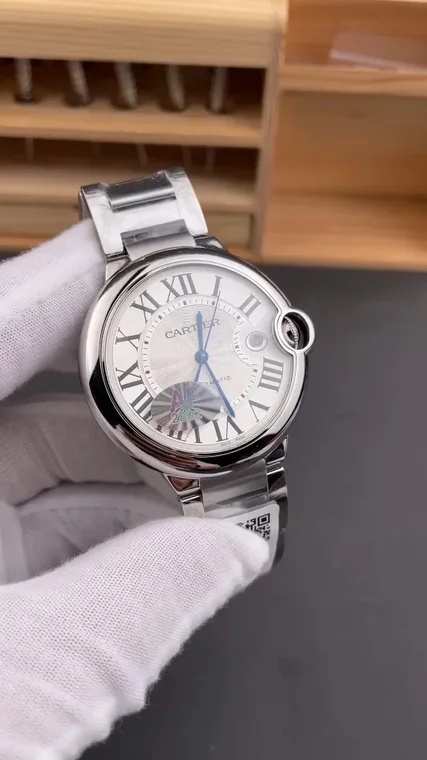 Cartier Ballon Bleu White Dial 42mm