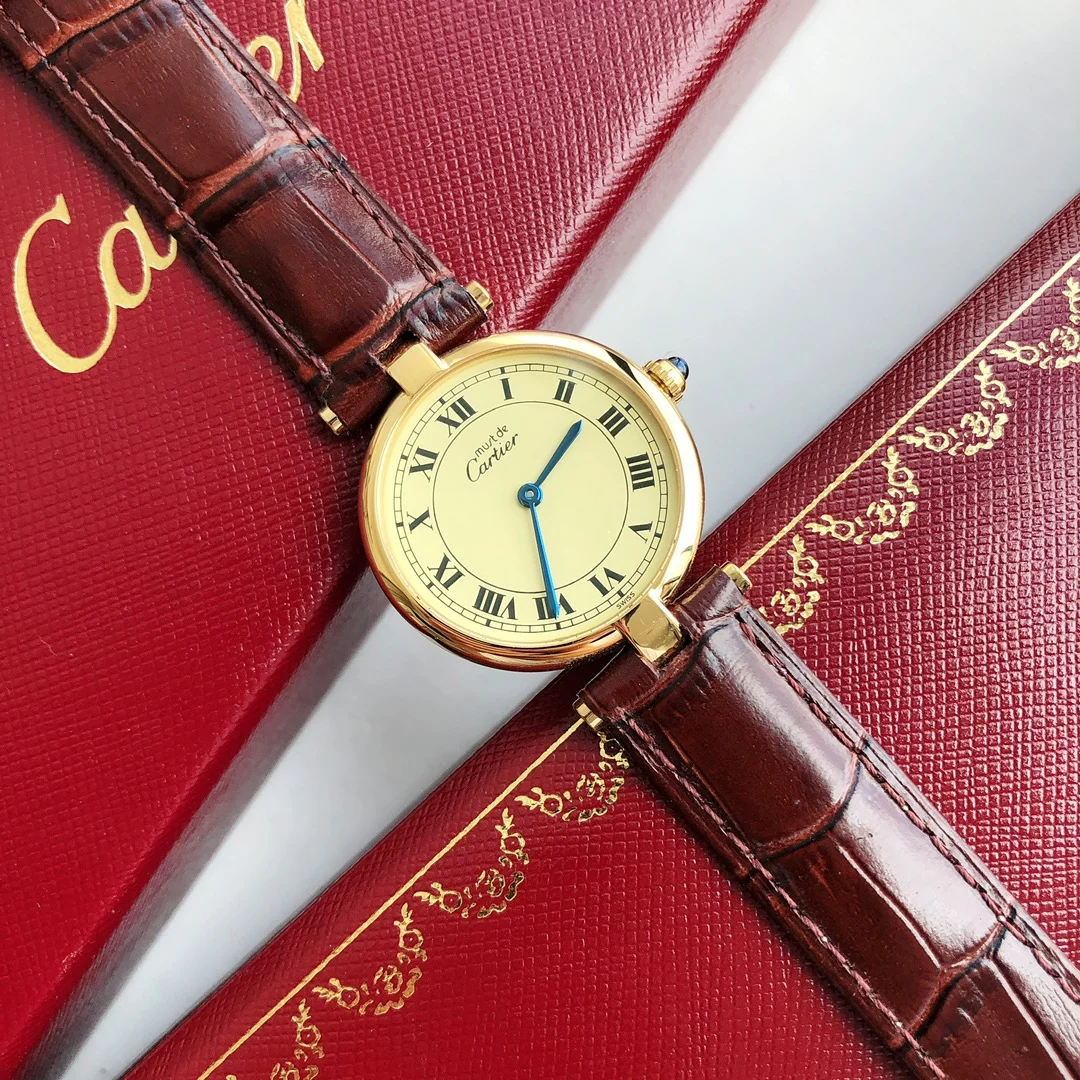 Cartier Black Dial — photographed off the sweep