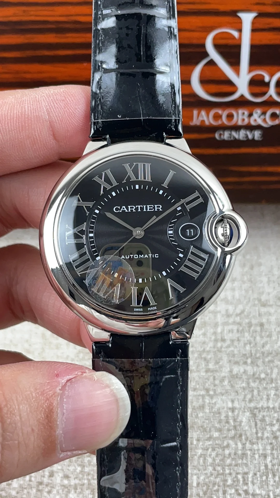 Cartier Black Dial