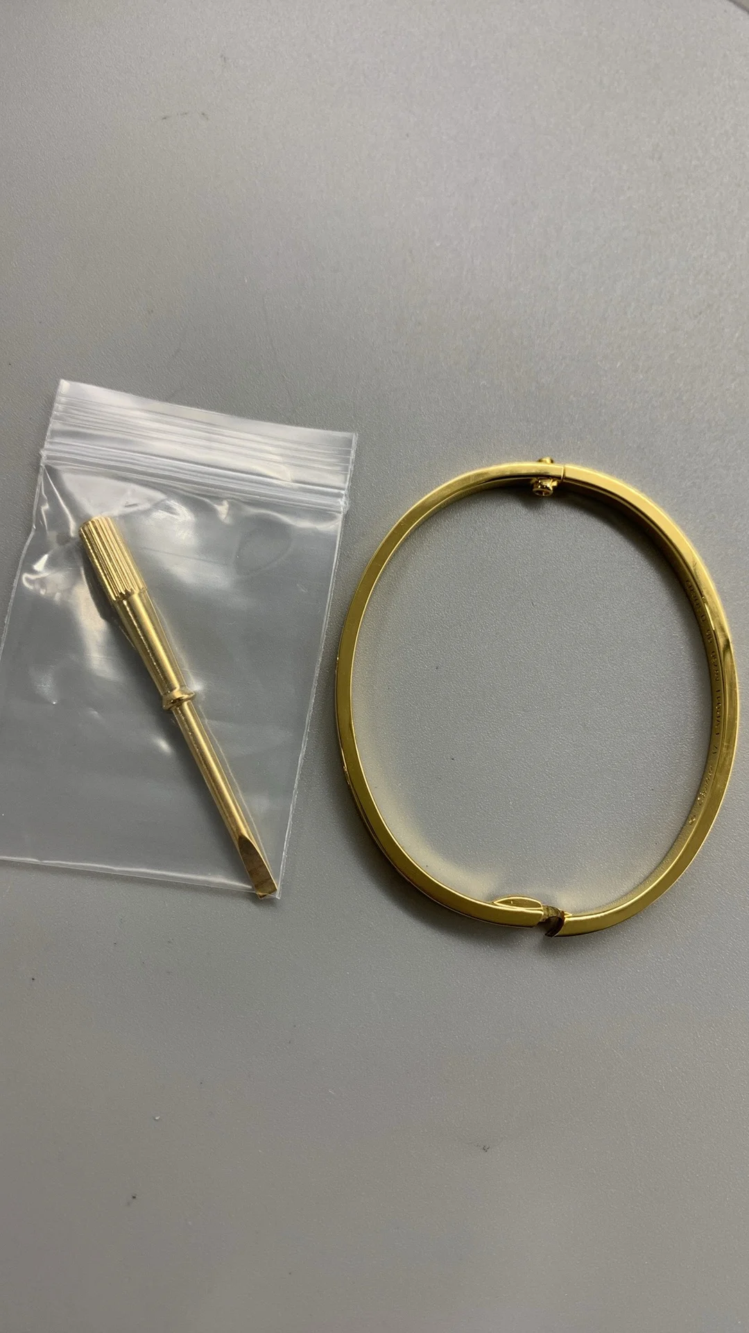 Cartier Bracelet, narrow version