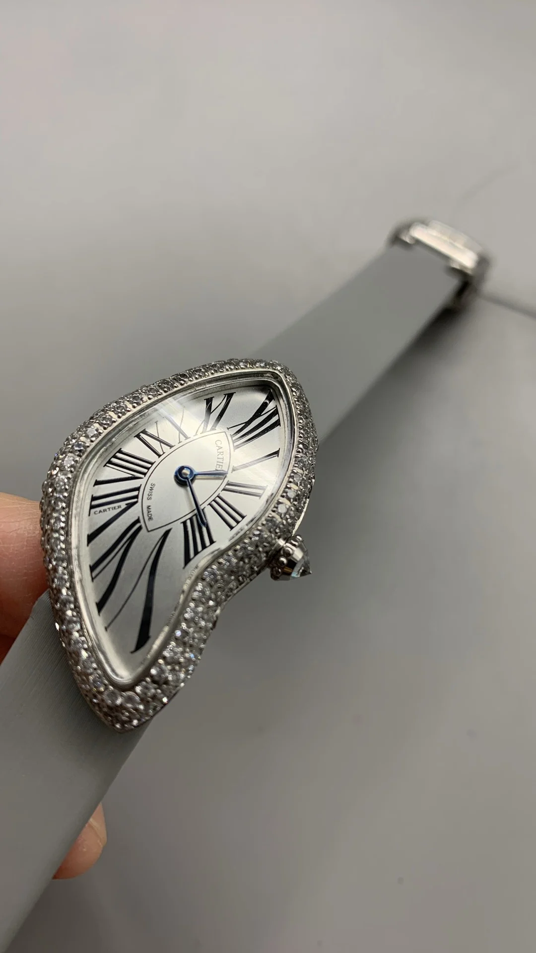 Cartier Crash — photographed off the sweep