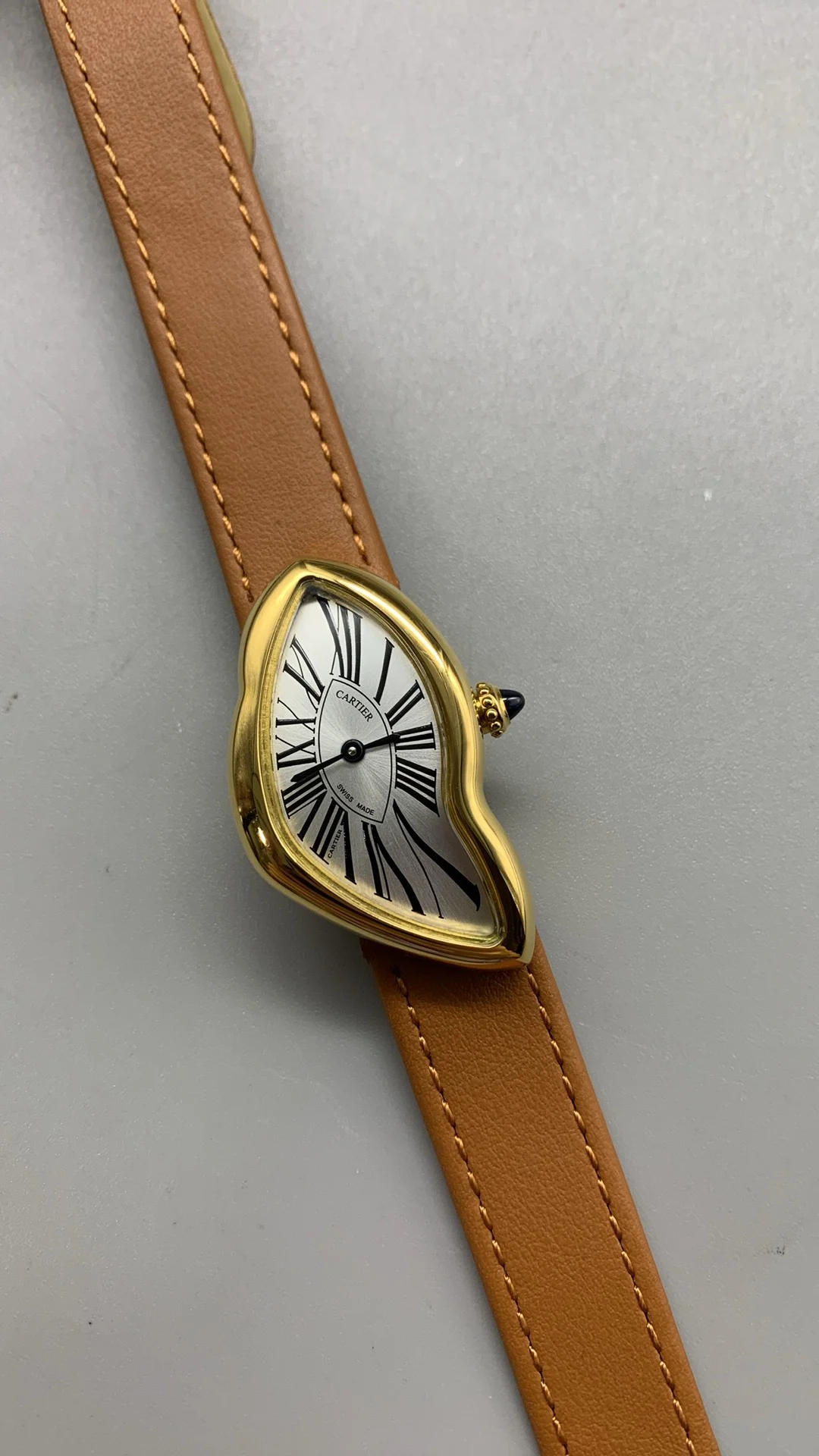 Cartier Crash — photographed off the sweep