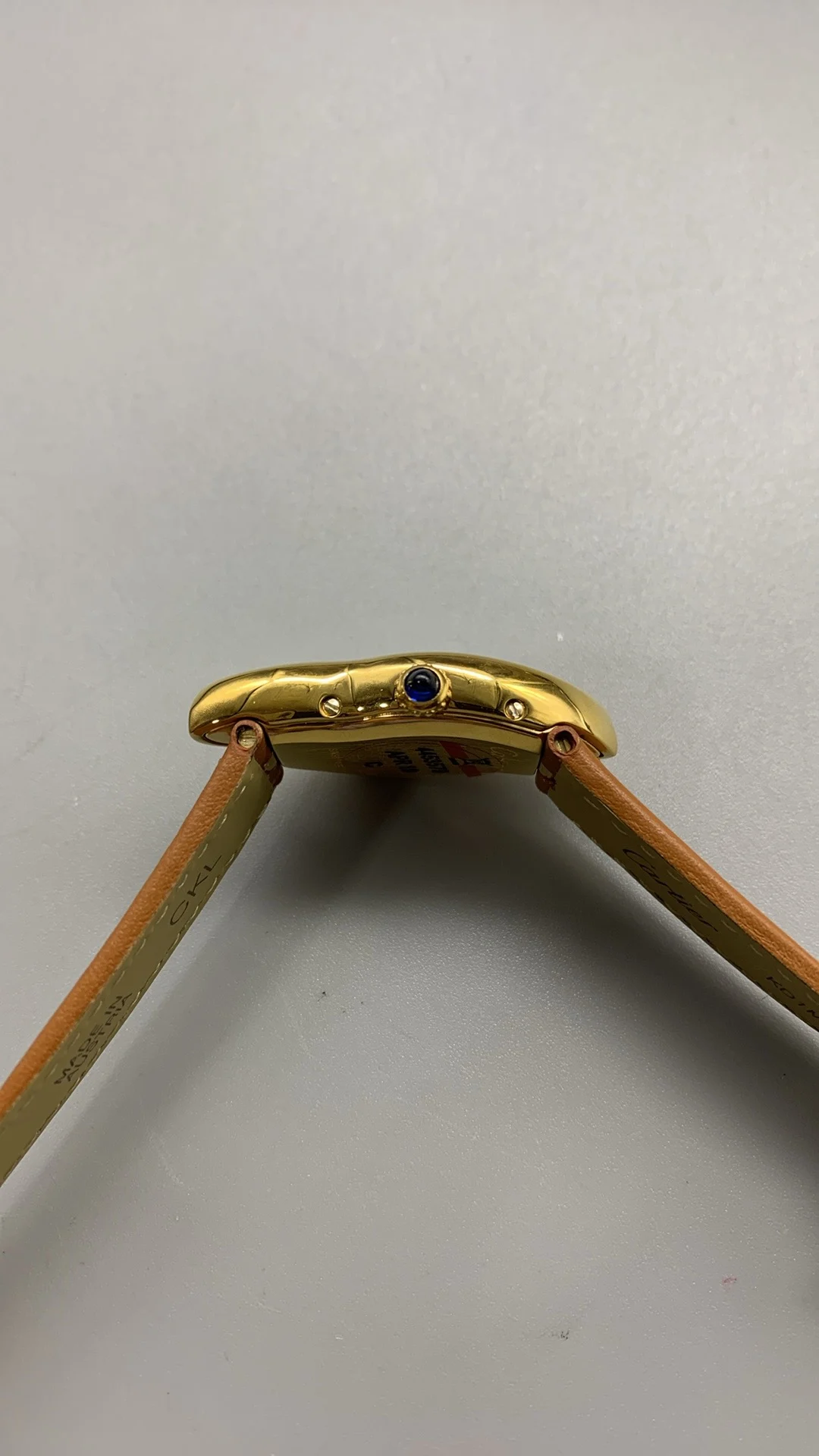 Cartier Crash — photographed off the sweep
