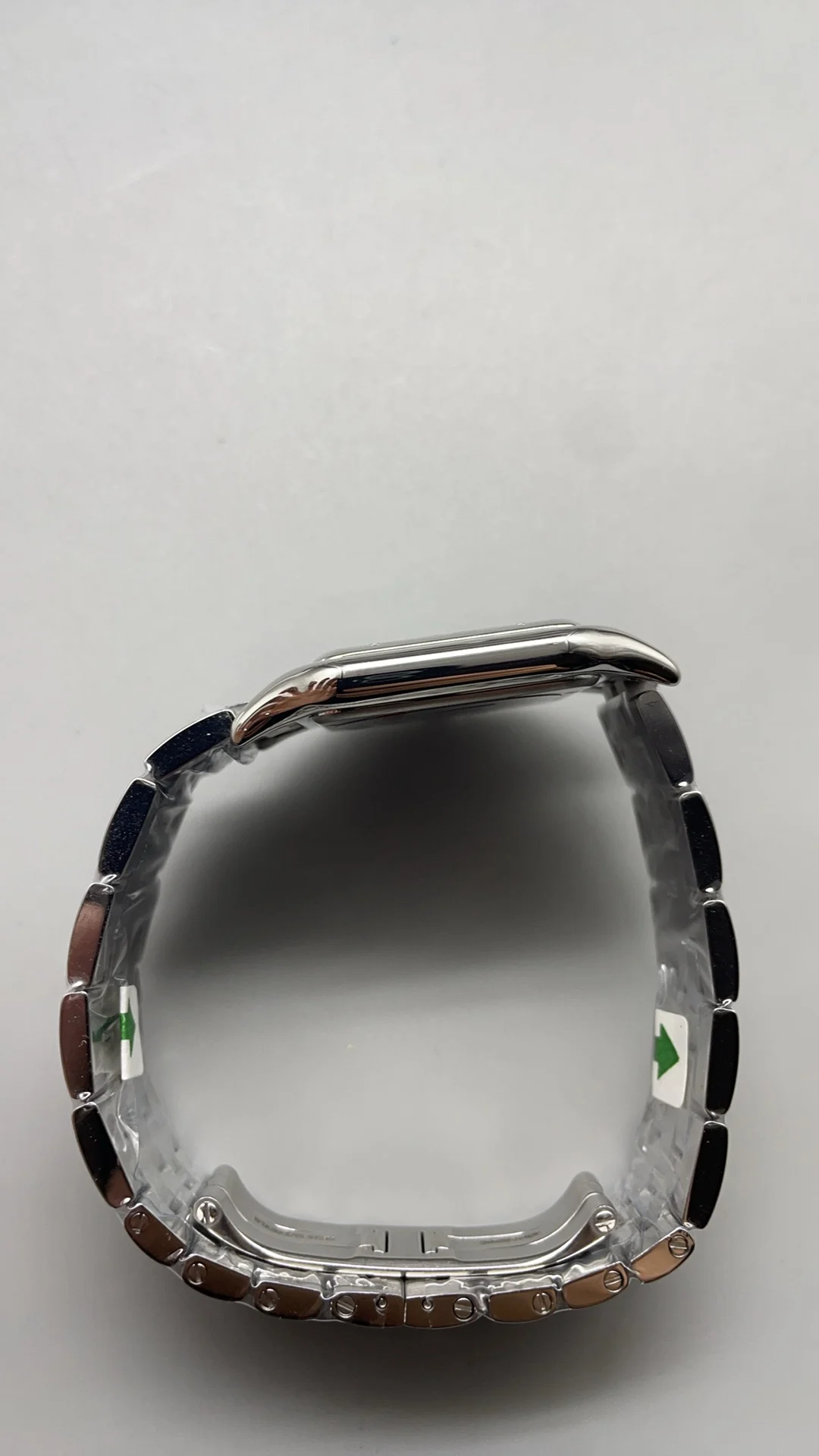 Cartier Panthère Silver Dial 30mm — photographed off the sweep
