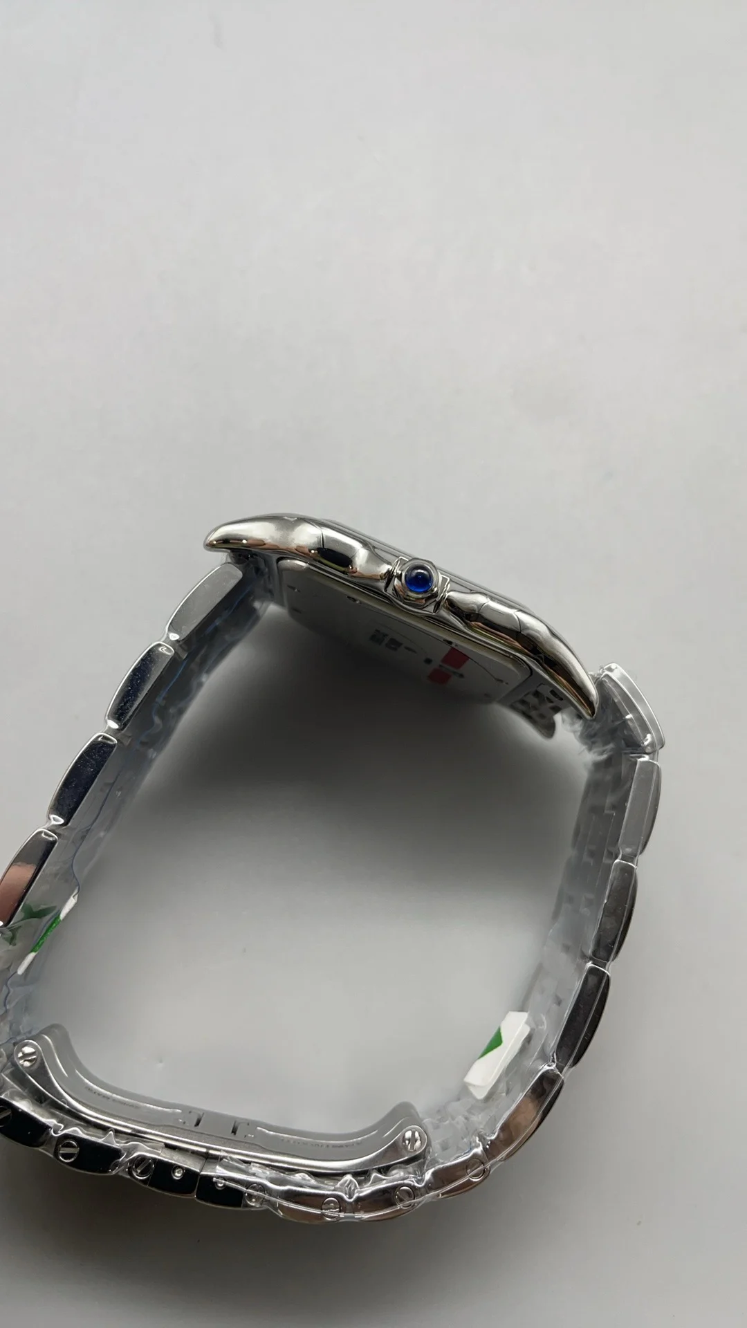 Cartier Panthère Silver Dial 31mm — photographed off the sweep