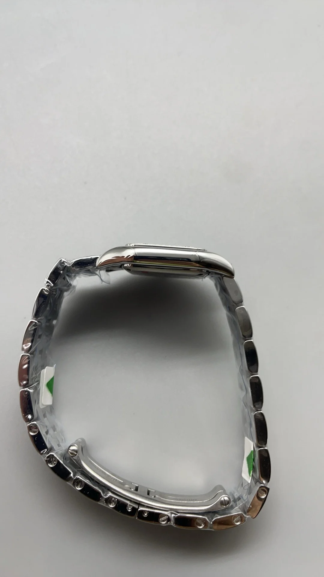 Cartier Panthère Silver Dial Diamond-Set 22mm — photographed off the sweep