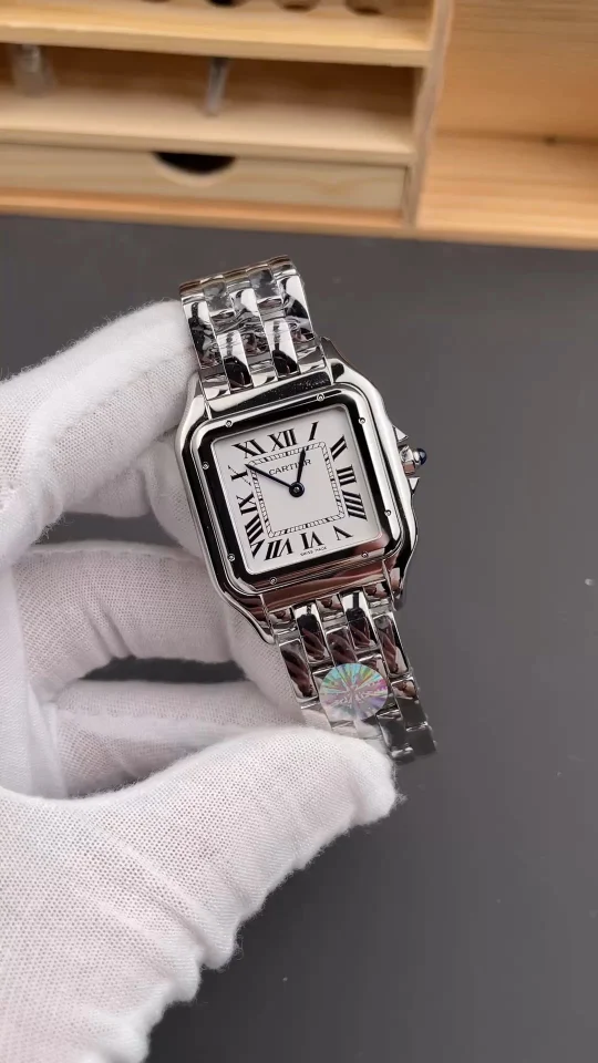 Cartier Panthère Steel White Dial 31 × 42mm