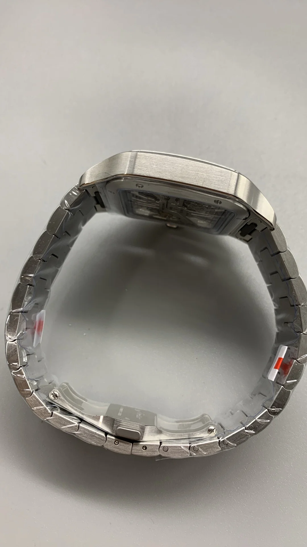 Cartier Santos 40mm — photographed off the sweep