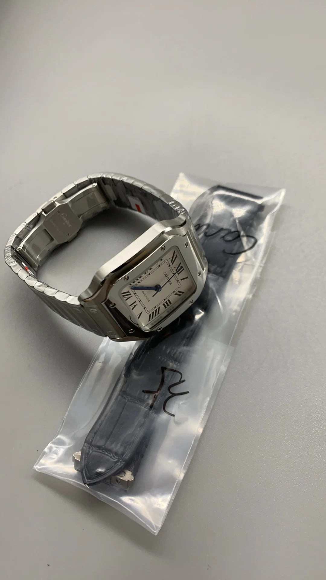 Cartier Santos Black Dial 35mm