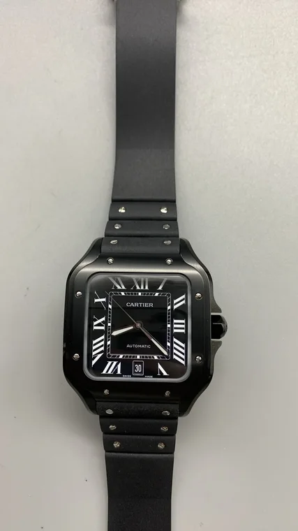 Cartier Santos Black Dial 40mm