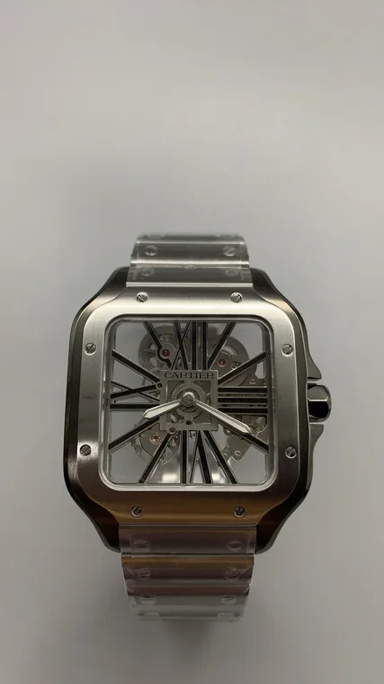Cartier Santos Black Dial 40mm
