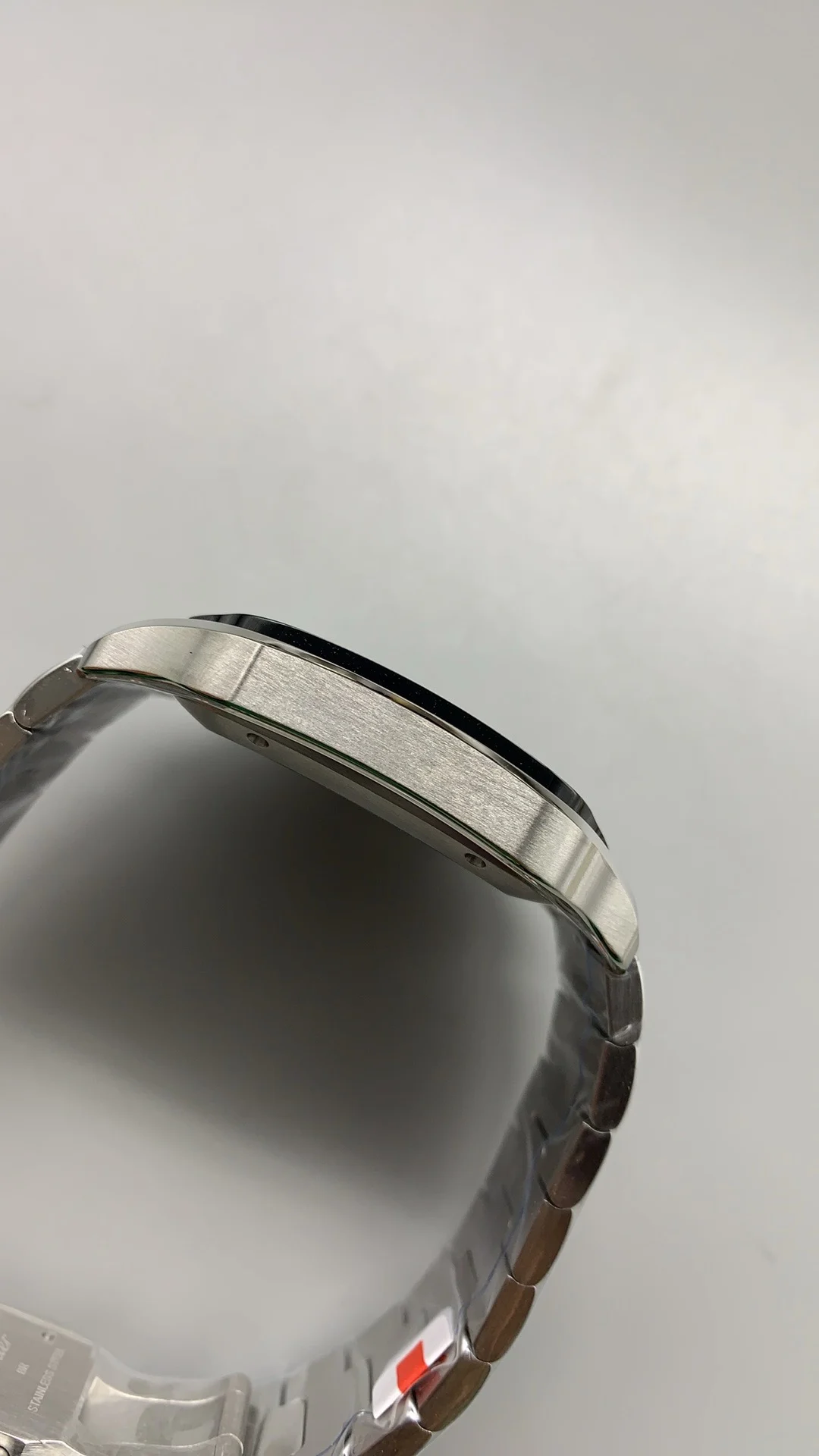 Cartier Santos Ceramic — photographed off the sweep