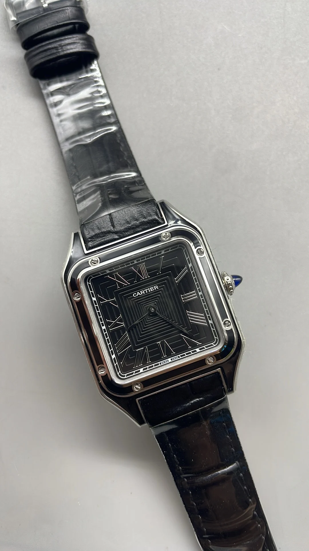Cartier Santos-Dumont — photographed off the sweep