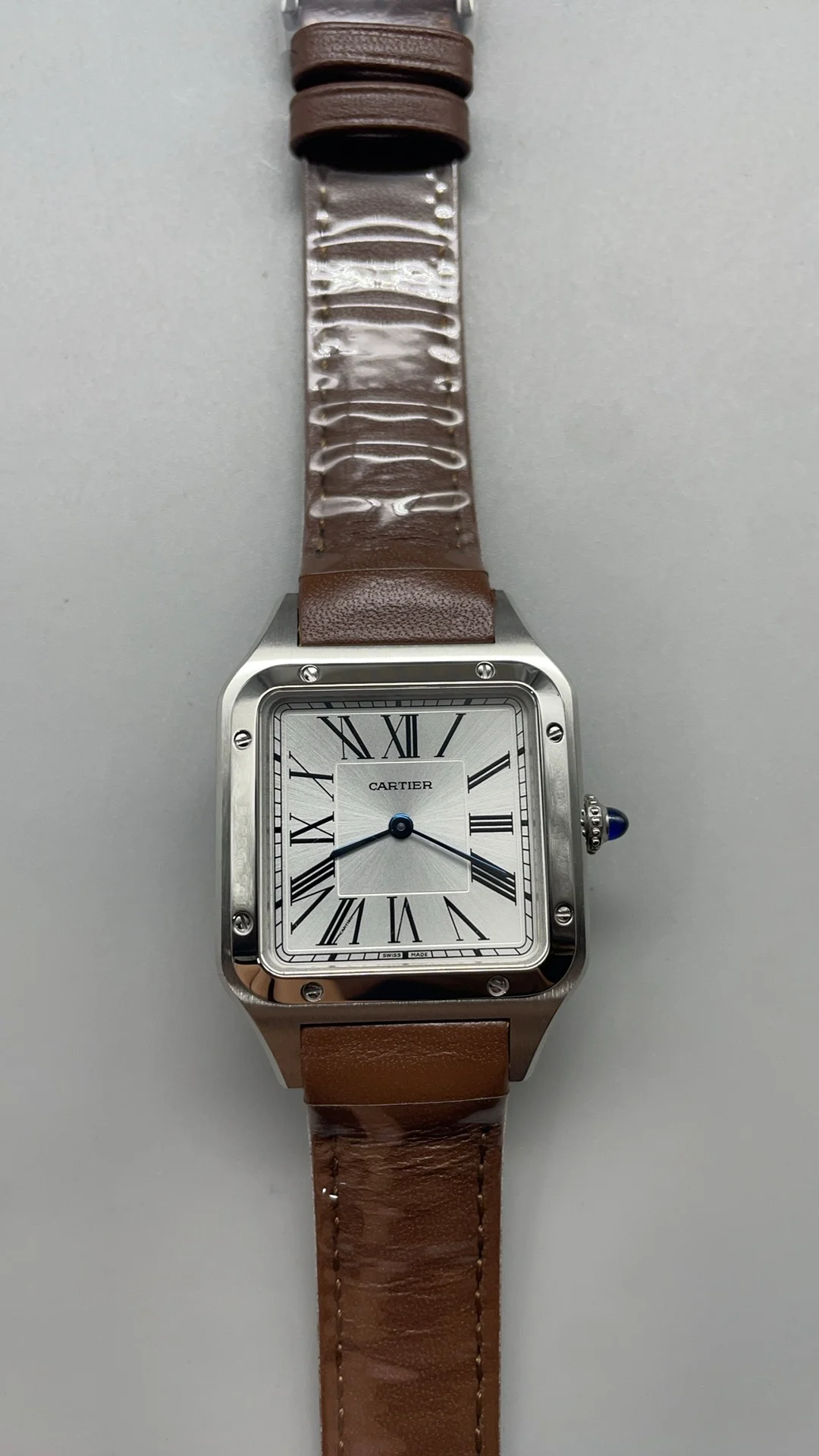 Cartier Santos-Dumont Brown Dial