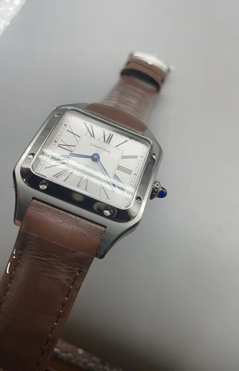 Cartier Santos-Dumont Brown Dial