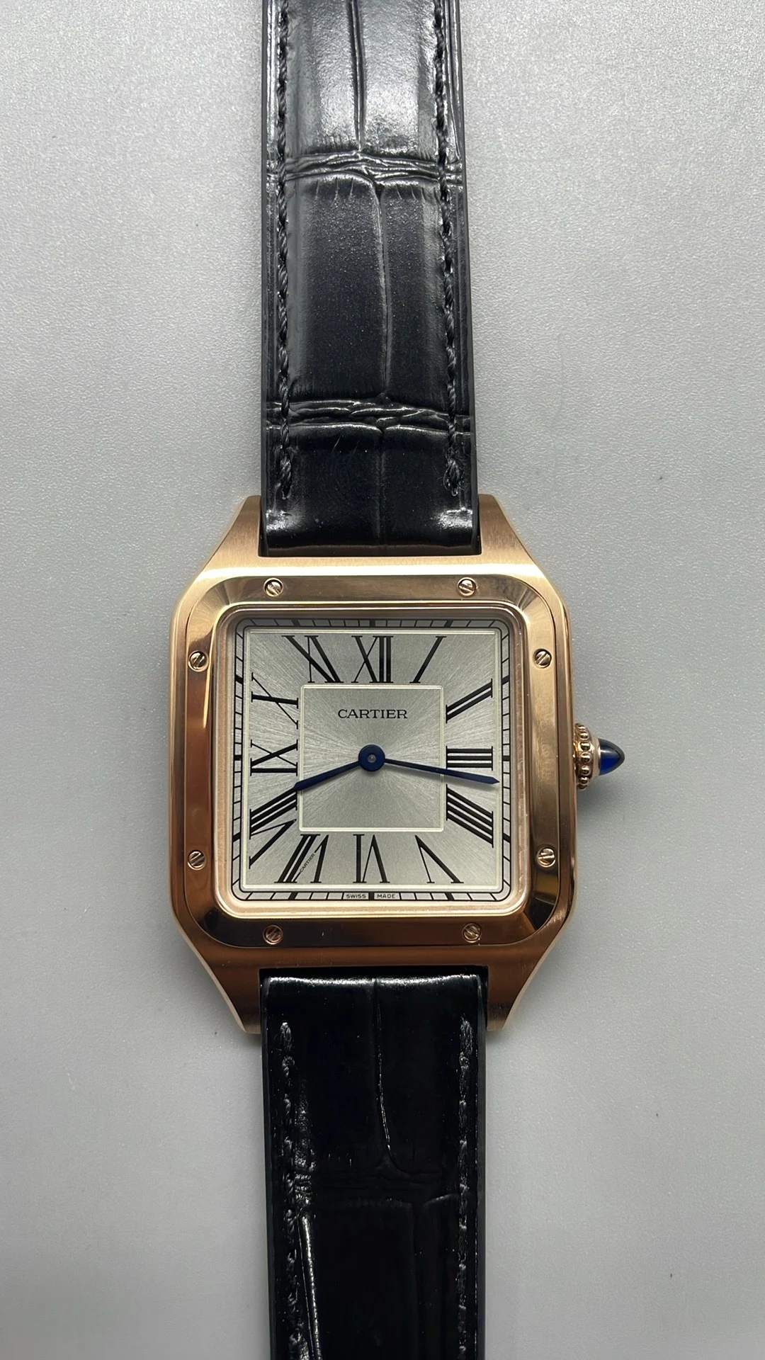 Cartier Santos-Dumont Rose Gold 43 × 31mm