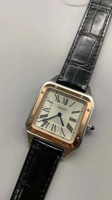 Cartier Santos-Dumont Rose Gold 43 × 31mm
