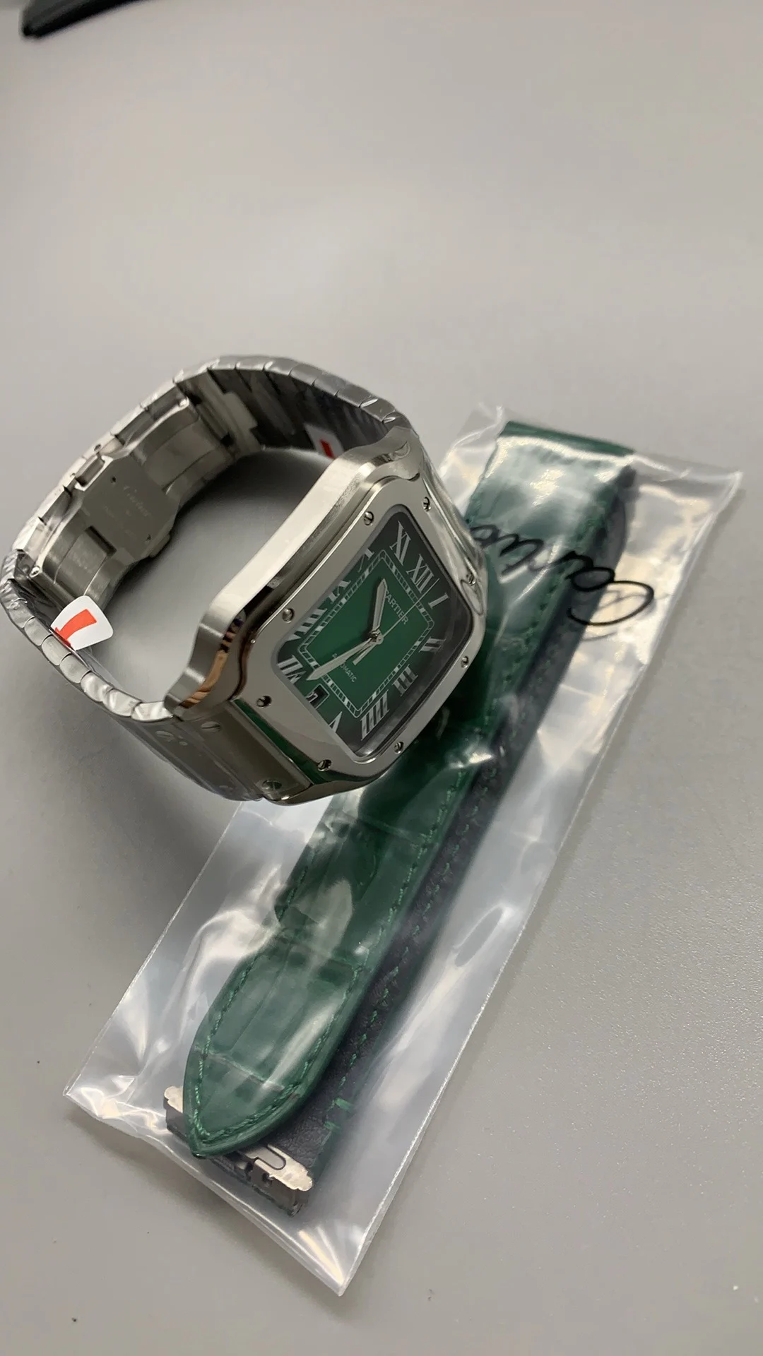 Cartier Santos Green Dial 40mm