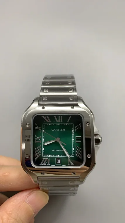 Cartier Santos Green Dial 40mm