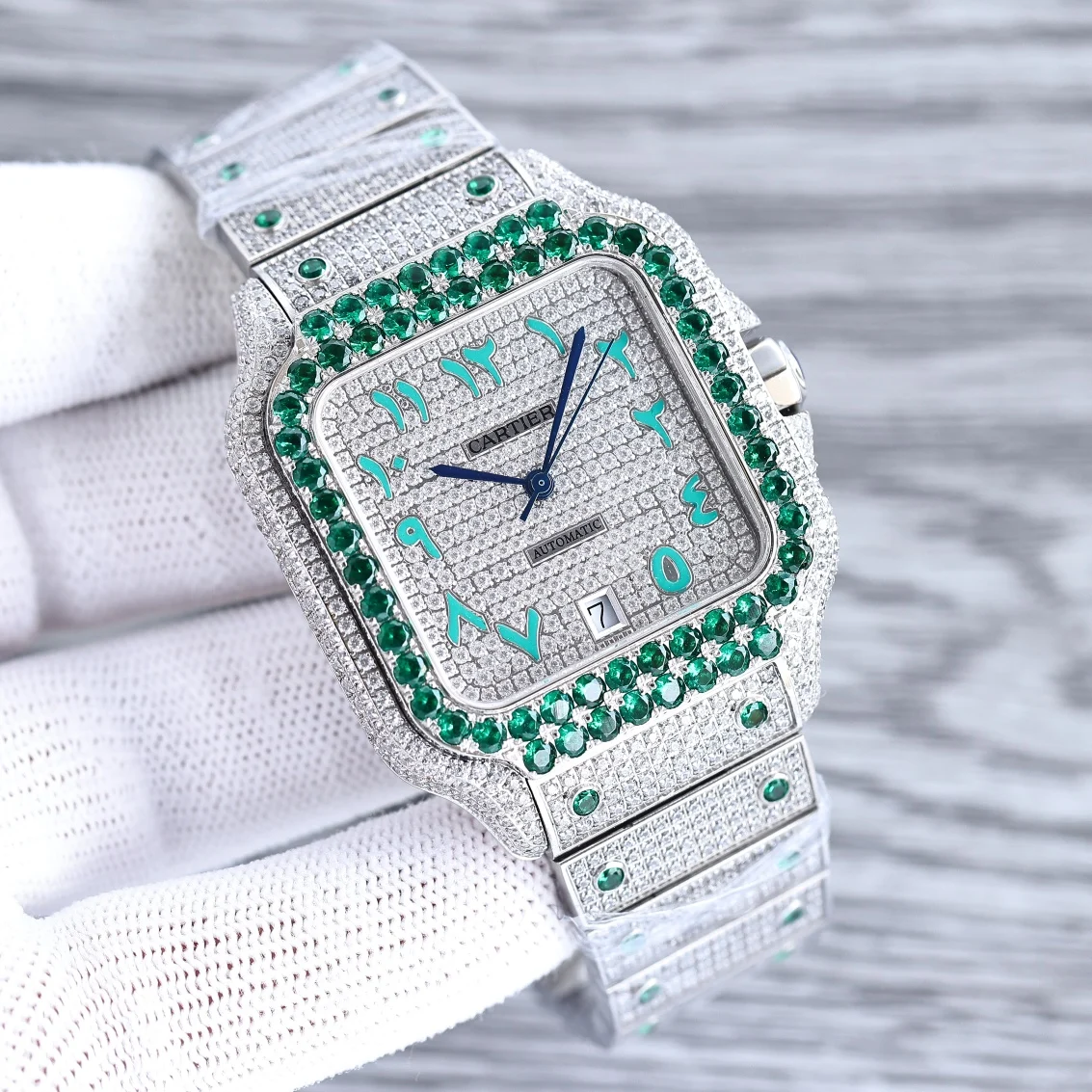 Cartier Santos Rainbow
