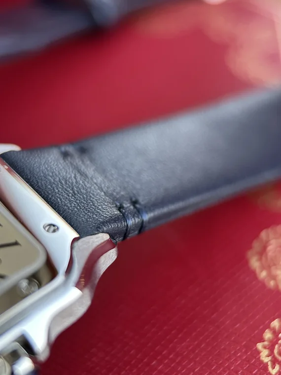 Cartier Santos Steel Silver Dial WSSA0082 27mm