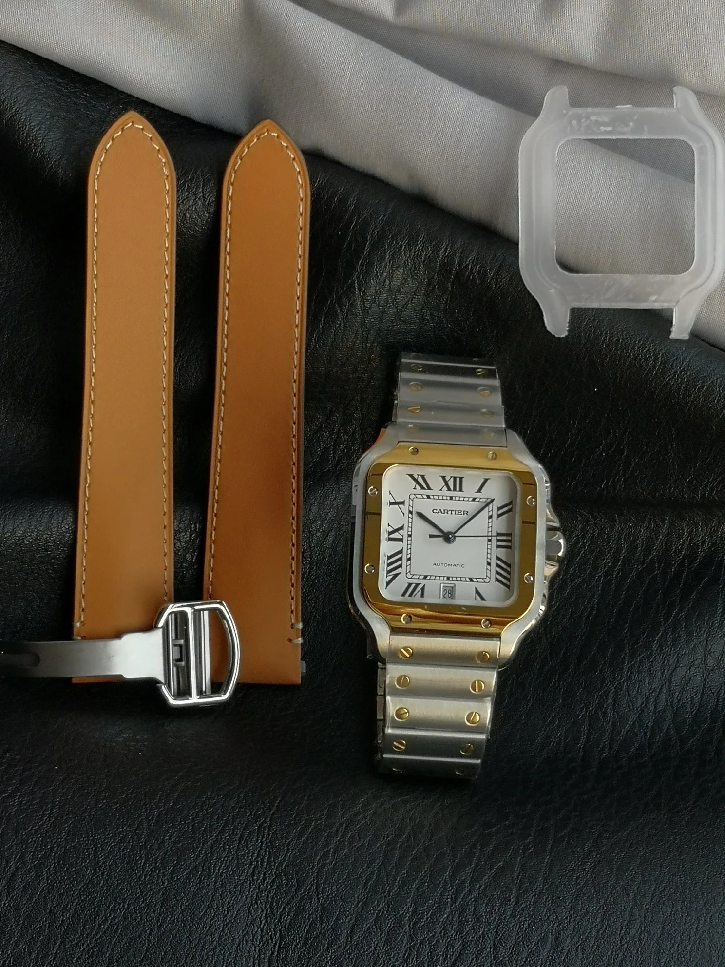 Cartier Santos Two-Tone 39.8mm