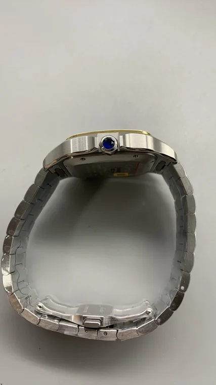 Cartier Santos Two-Tone Black Dial