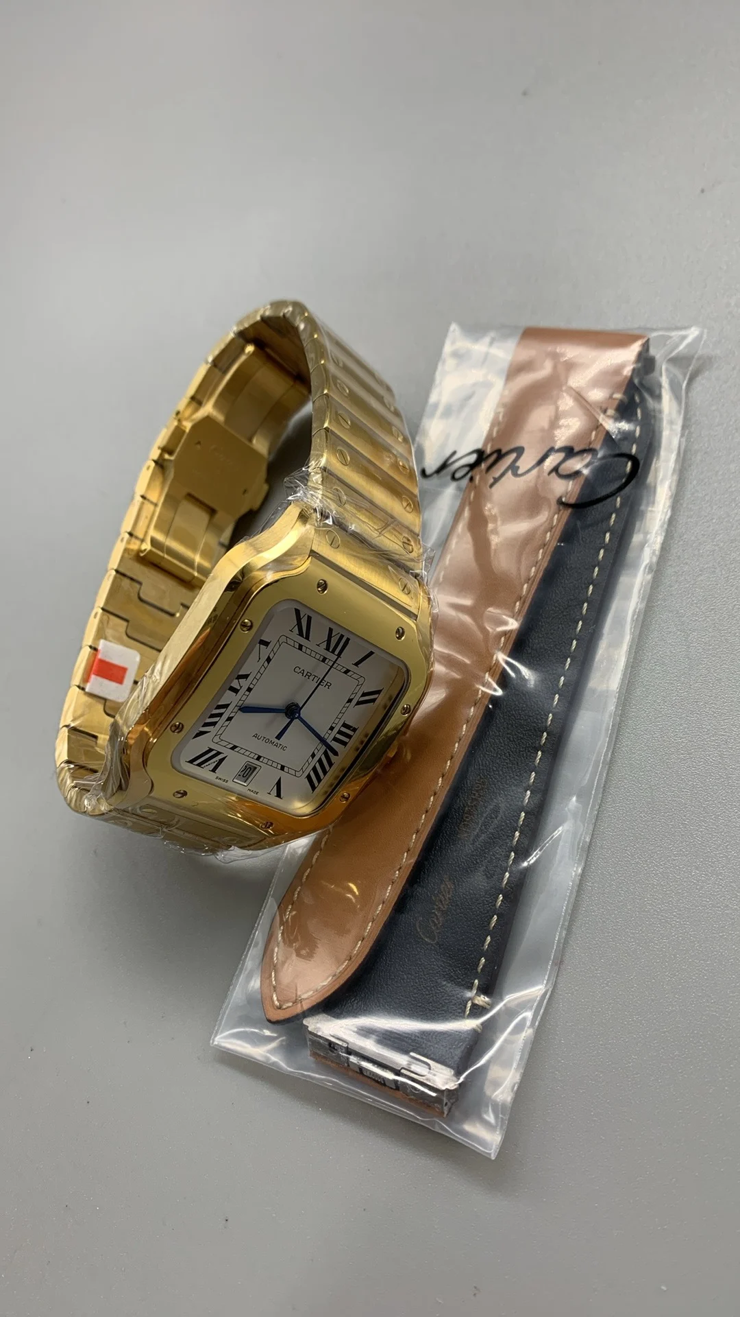 Cartier Santos White Dial 40mm