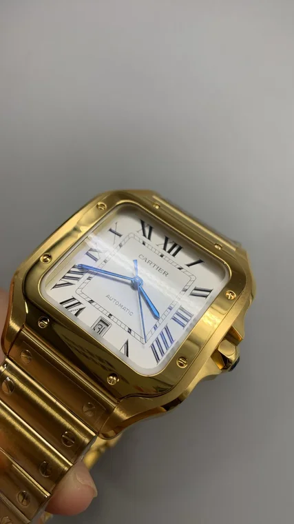 Cartier Santos White Dial 40mm