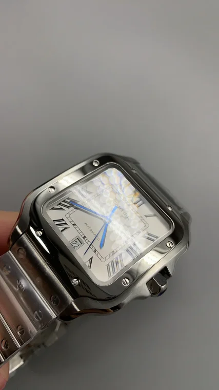 Cartier Santos White Dial 40mm