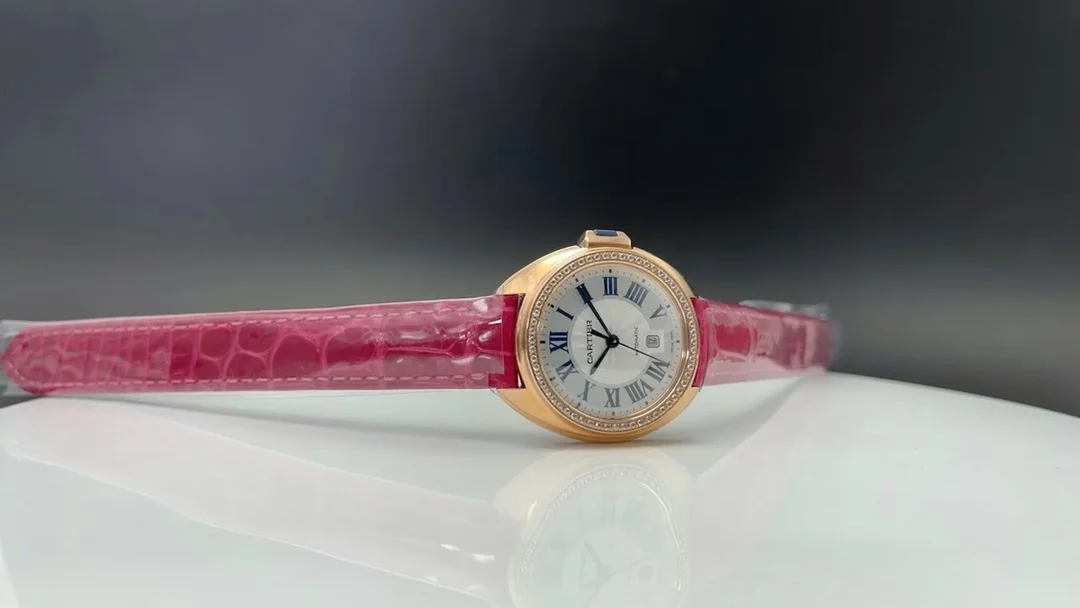 Cartier Steel 31mm — photographed off the sweep