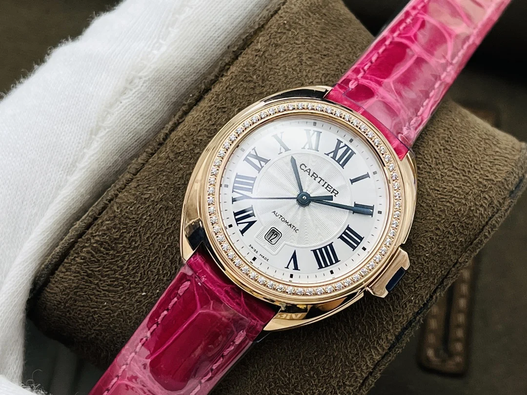 Cartier Steel 31mm — photographed off the sweep