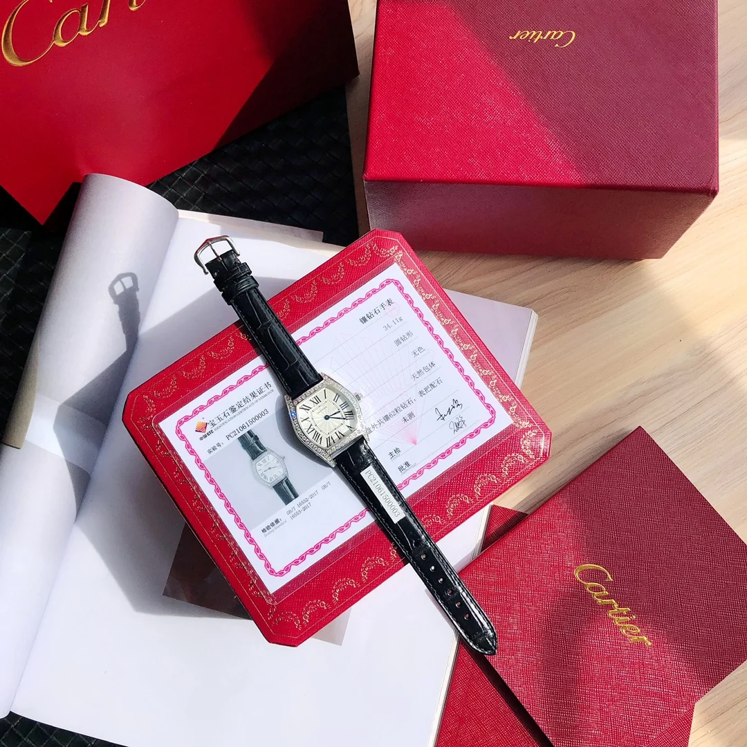 Cartier Steel Silver Dial