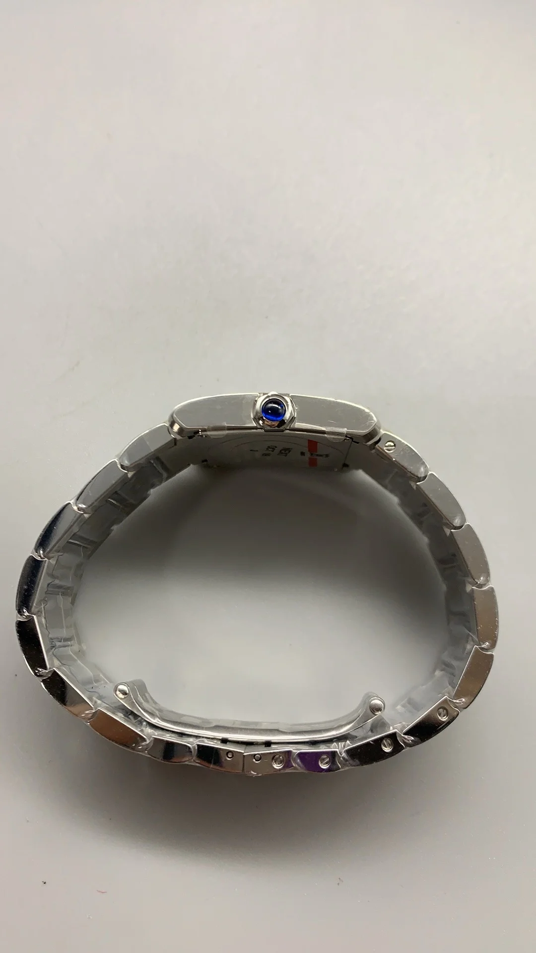 Cartier Tank — photographed off the sweep