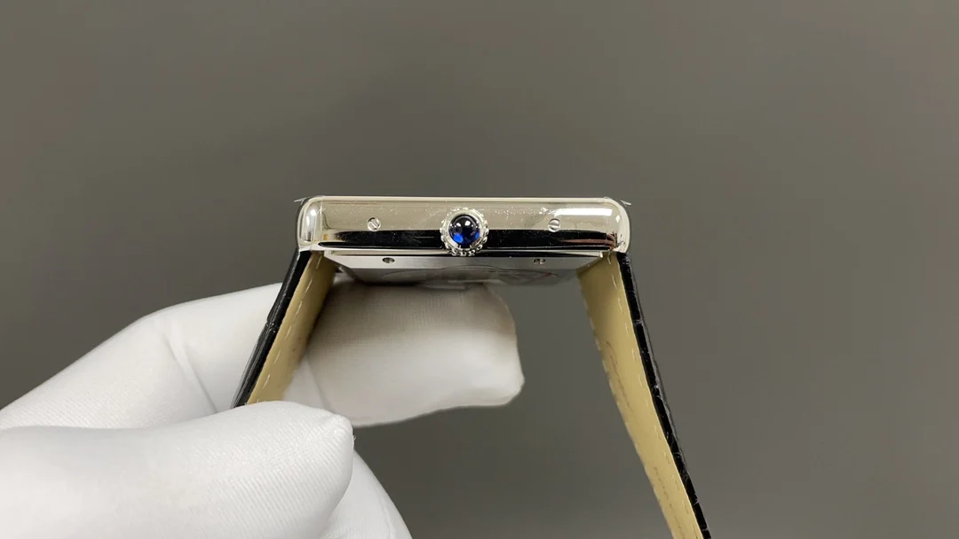 Cartier Tank — photographed off the sweep