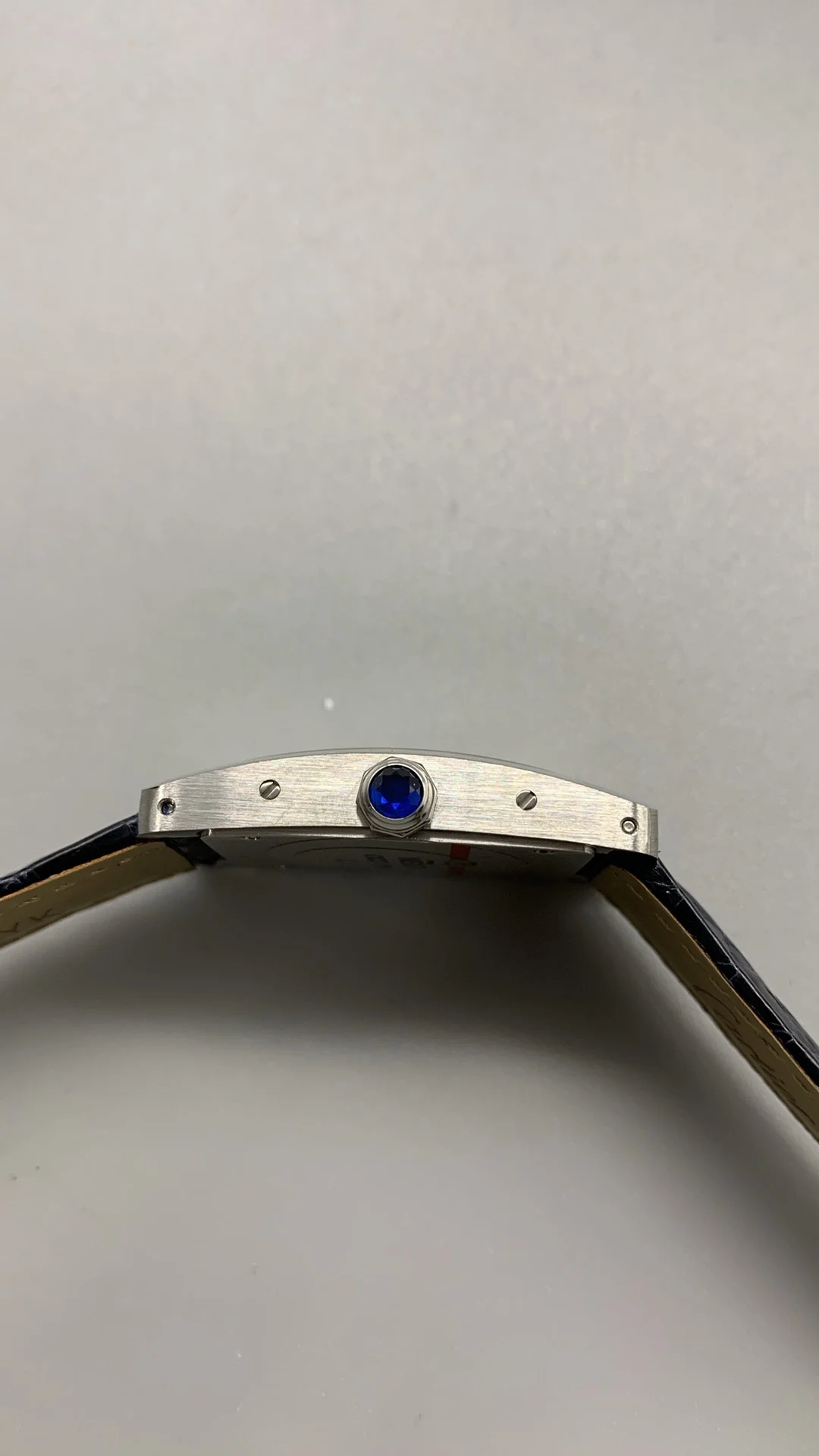 Cartier Tank Américaine — photographed off the sweep
