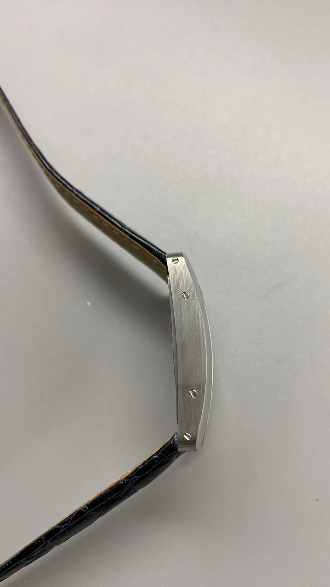 Cartier Tank Américaine — photographed off the sweep